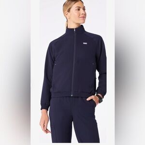 Sydney Scrub Jacket, Navy, Small